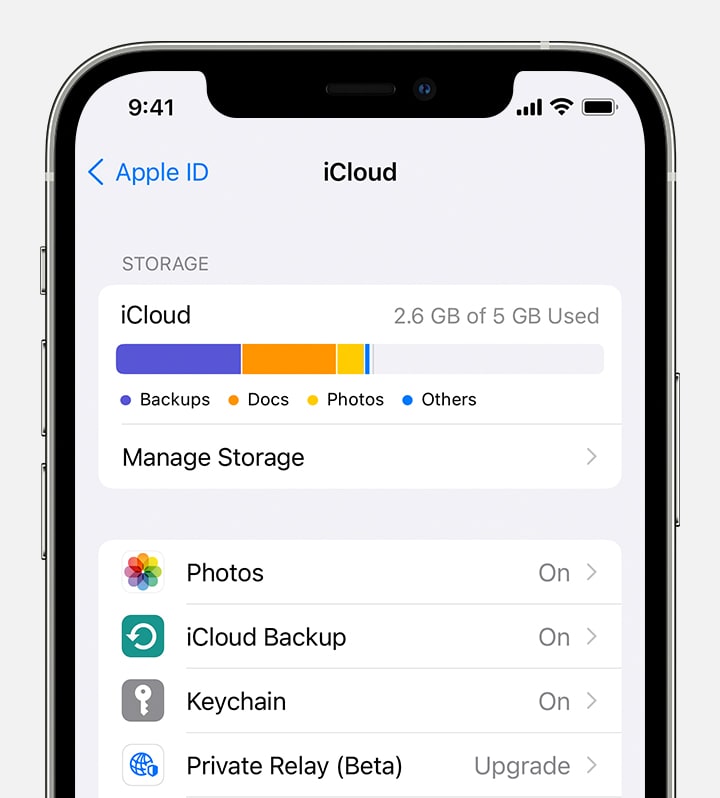 Check iCloud Storage to Fix Items Have Not Been Uploaded to iCloud