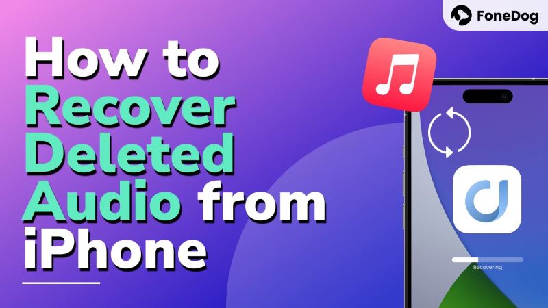 iPhone에서 삭제된 오디오를 복구하는 최고의 방법