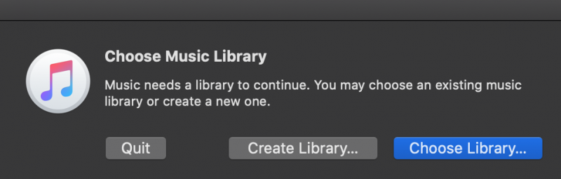 Como restaurar a biblioteca anterior do iTunes de um backup