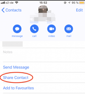 Como copiar contatos do iPhone para o computador usando e-mail
