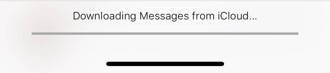 Why Does iPhone Say Downloading Messages from iCloud