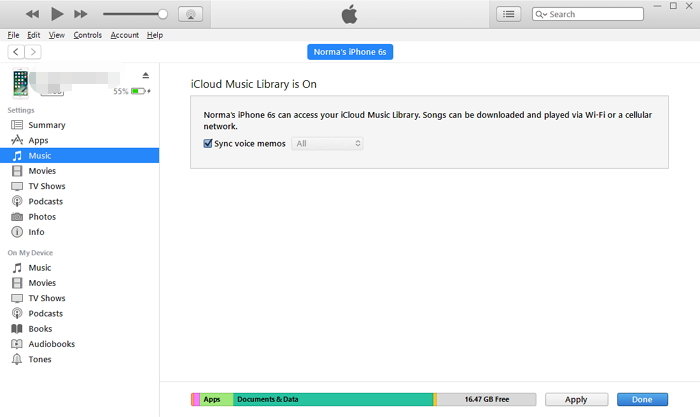 Como obter os memorandos de voz do iPhone via iTunes e iTunes Sync