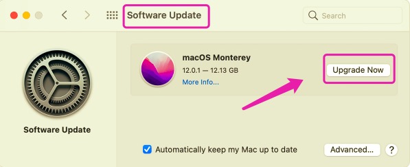Update macOS to Fix iTunes Error 13010