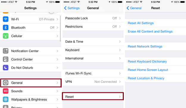 Reset Ipad By Erase All Content And Setting