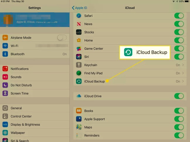 Back Up iPad Before Wiping Data