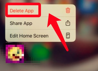 Delete Apps on iPhone 7 Plus from Home Screen