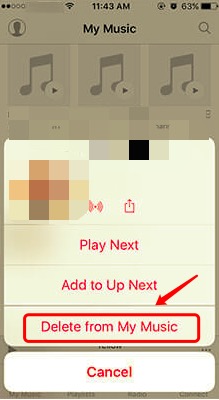 How to Delete Songs from iPhone