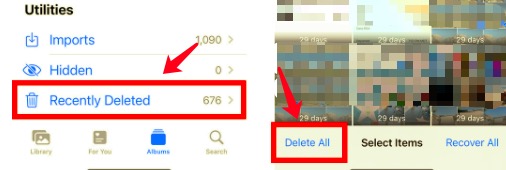 Permanently Delete All Photos from Your iPhone