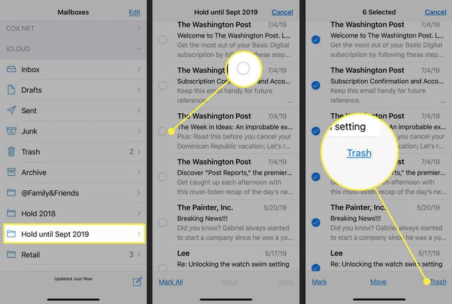 Manually Delete Texts in Bulk from iPhone