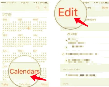Delete Subscribed Calendar Events on iPhone via Calendar App