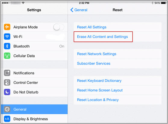 Erase All Content And Settings to Permanently Delete iPhone History