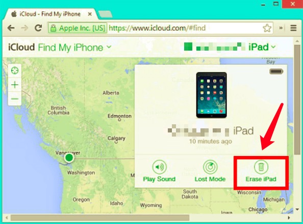 Wipe An iPad Using Your iCloud