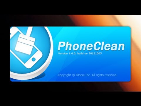 O Top Cleaner Master para iPhone The PhoneClean