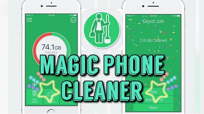 The Top Cleaner Master för iPhone The Magic Phone Cleaner