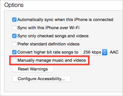 Como excluir manualmente músicas do iPod com o iTunes
