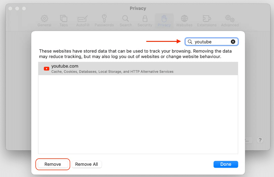 How to Clear YouTube Cache on Safari
