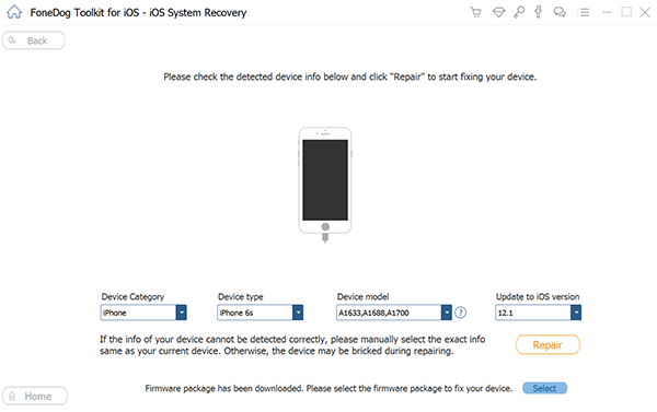 Download Firmware to Unlock iPhone 7