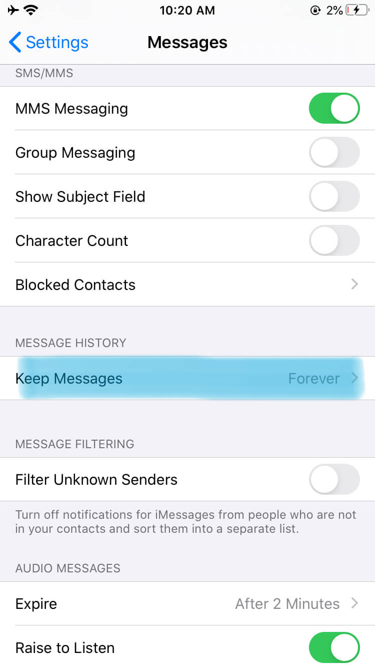 Recover Messages That Disappeared on iPhone