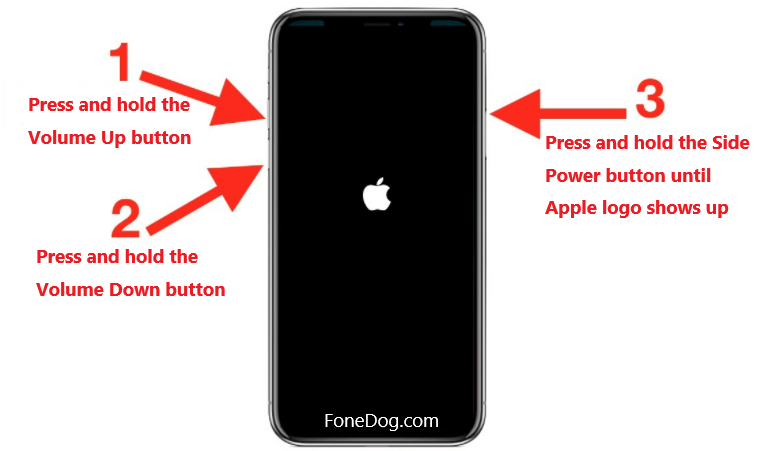 Force Restart to Fix iPhone Won't Turn On after Update