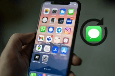 Återställa iPhone-kontakter via Messages-appen