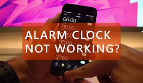 Iphone Alarm Not Working