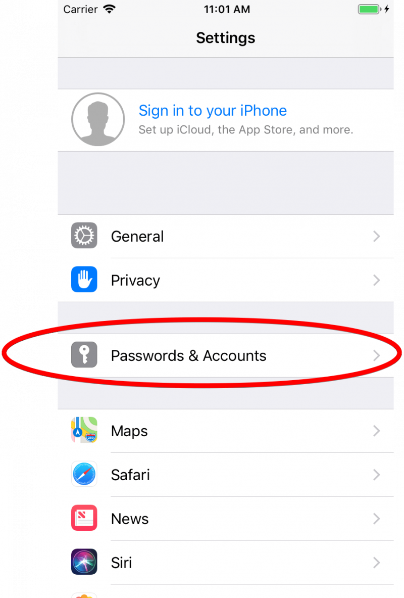 Restore Google Contacts Using Gmail on iPhones
