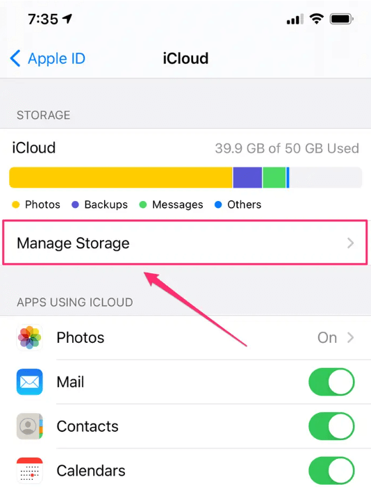 Recuperar números de telefone excluídos usando o backup do iCloud