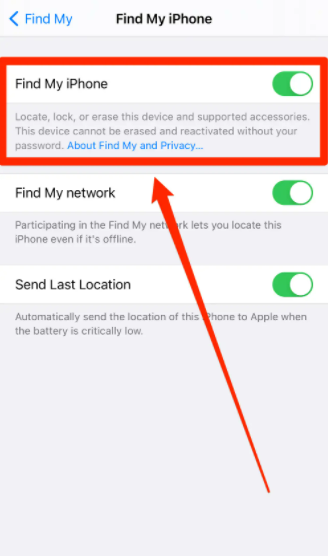 Turn Off Find My to Hide Location on iPhone