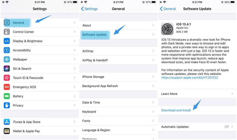 More Tricks When You Can’t Drag Music to iPhone - Update Your iPhone