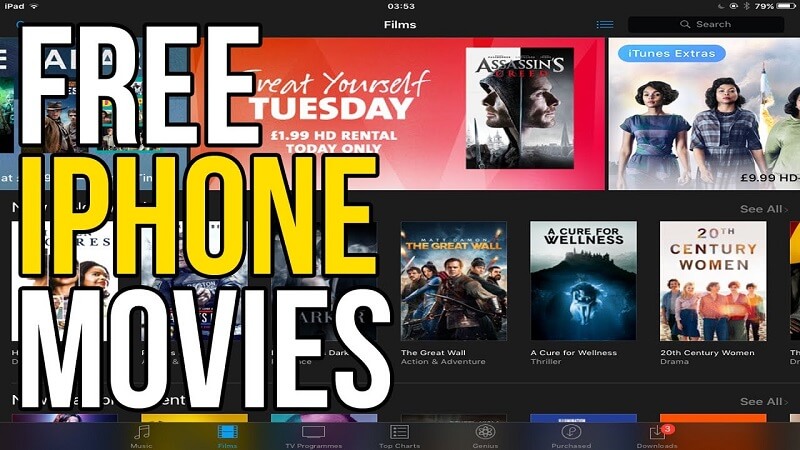 Watch Movie For Free On Iphone