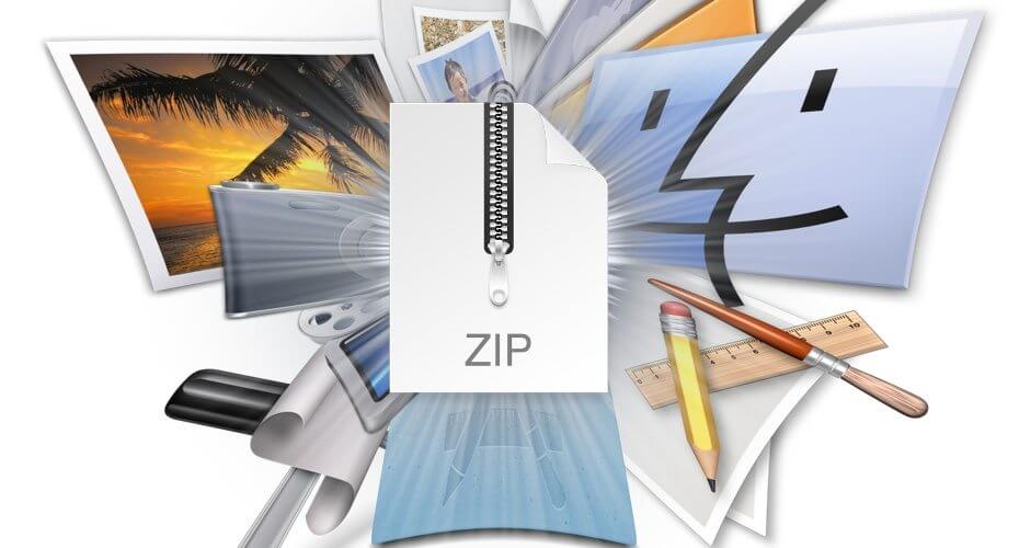 Compressing Folders Mac Zip