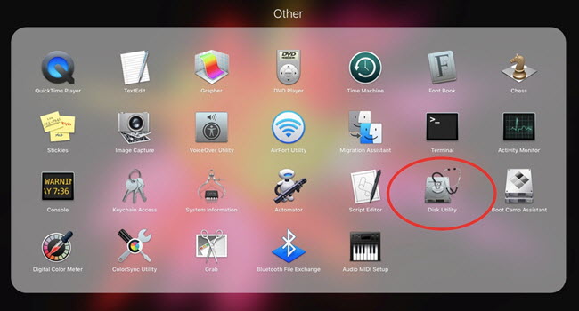 Disk Utility Mac
