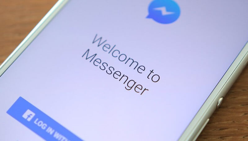 Facebook Messenger-problem Starta om