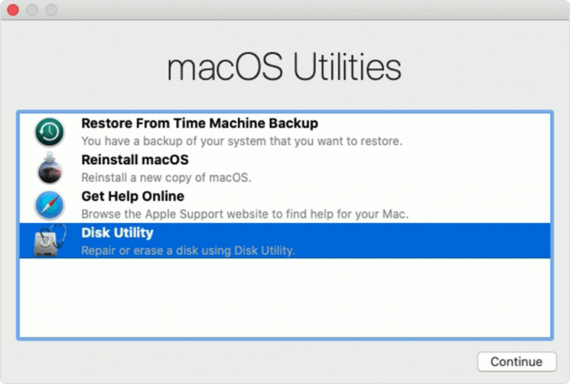 usb drive format for mac scheme