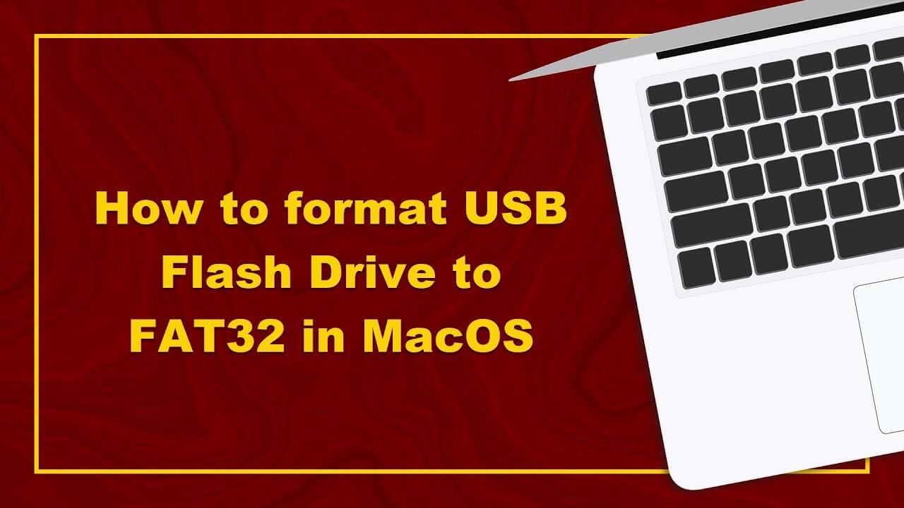 How To Format Usb On Mac Fat32