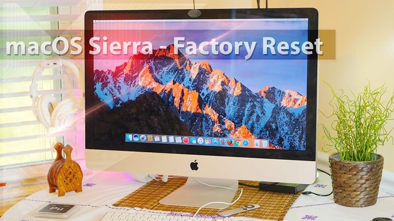 Como redefinir o Mac para as configurações de fábrica