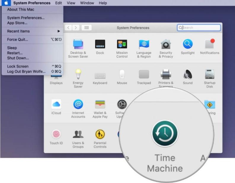 Återställ Mac-anteckningar som försvunnit med Macs Time Machine