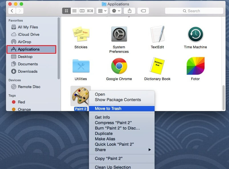 Uninstall Apps On Mac Finder