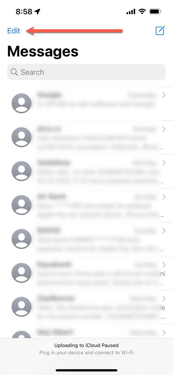 Trash on iOS - Find the Recently Deleted Messages Folder