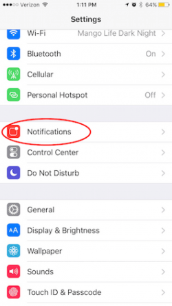 Navigate to Settings