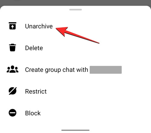 Retrieve Archived Text Messages on Android Using the Archived Section on Messages App