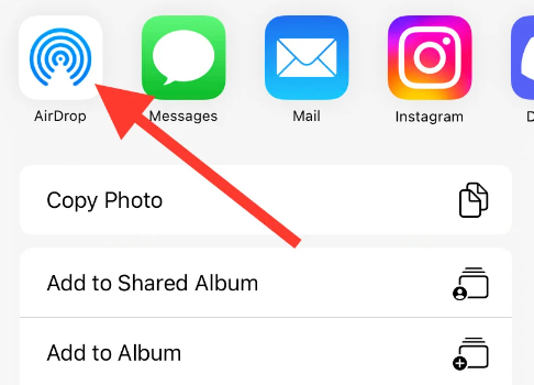 Transfer Photos from iPhone Photo Stream to PC through The Use of AirDrop