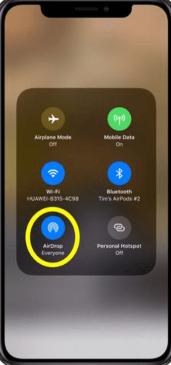 Transfer Pictures from iPhone to Computer Using AirDrop