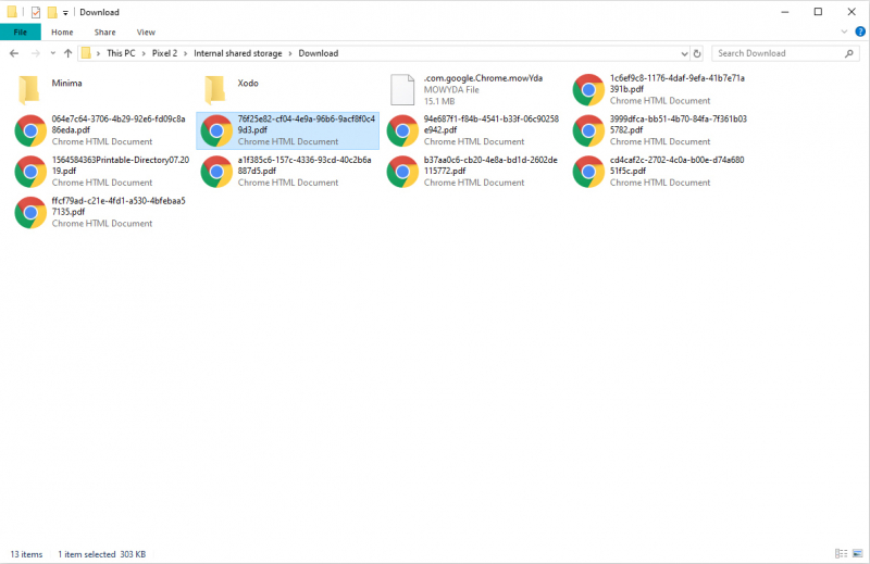 Transfer Files from Android to Computer Via USB Cable