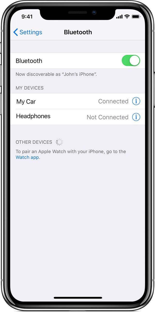 Inaktivera Bluetooth för att fixa iPhone Inget ljud vid videoproblem