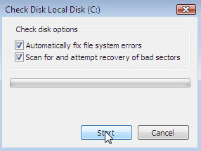 Manually Check Your Disk to See Bad Sectors For the Signs of Hard Drive Failure