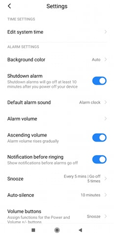 Fix Issue On Android Alarm Not Working After Update By Selecting Settings 