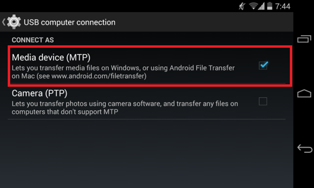 Check Connection Settings to Fix the “The Device is Unreachable” Error