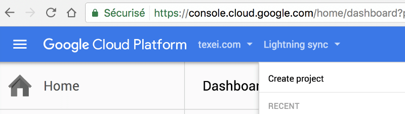 Få åtkomst till Google Cloud med en webbläsare