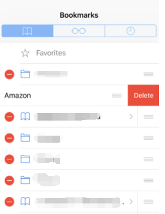 Delete Bookmarks on iPad in Bulk